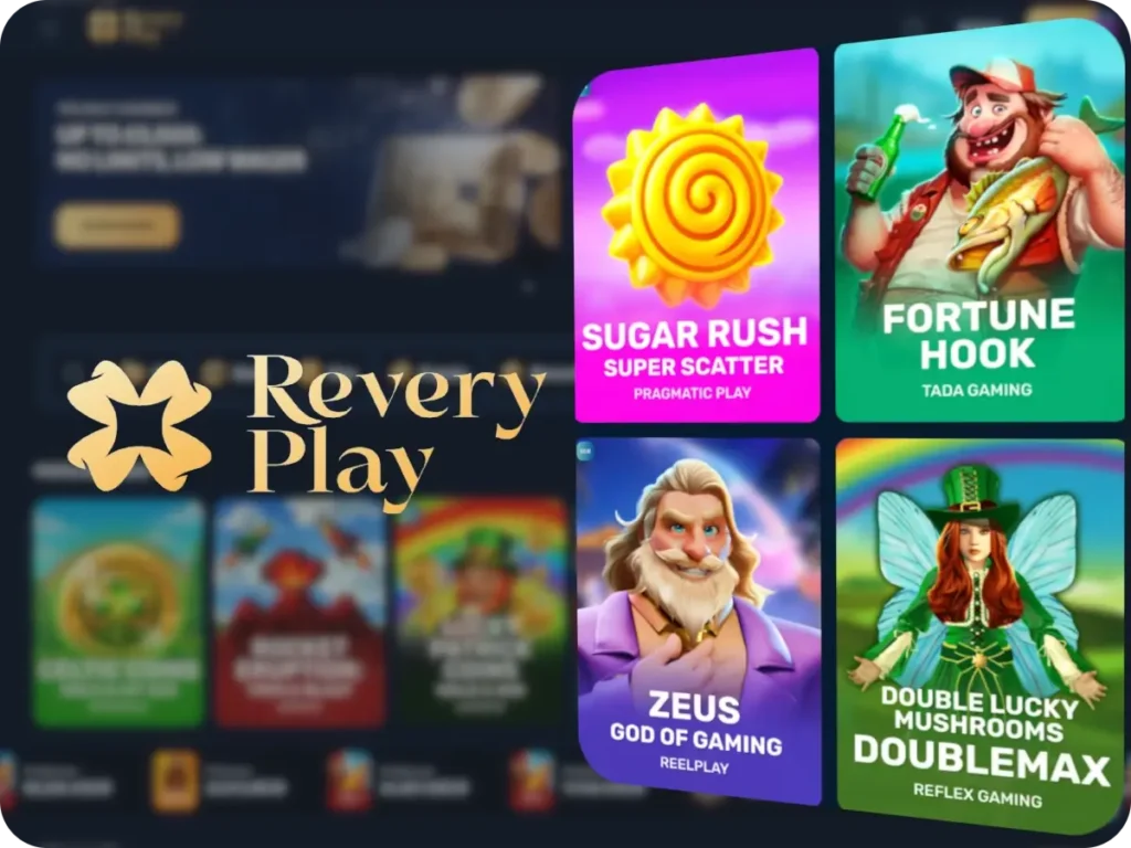 Slot Machines at Revery Play Casino