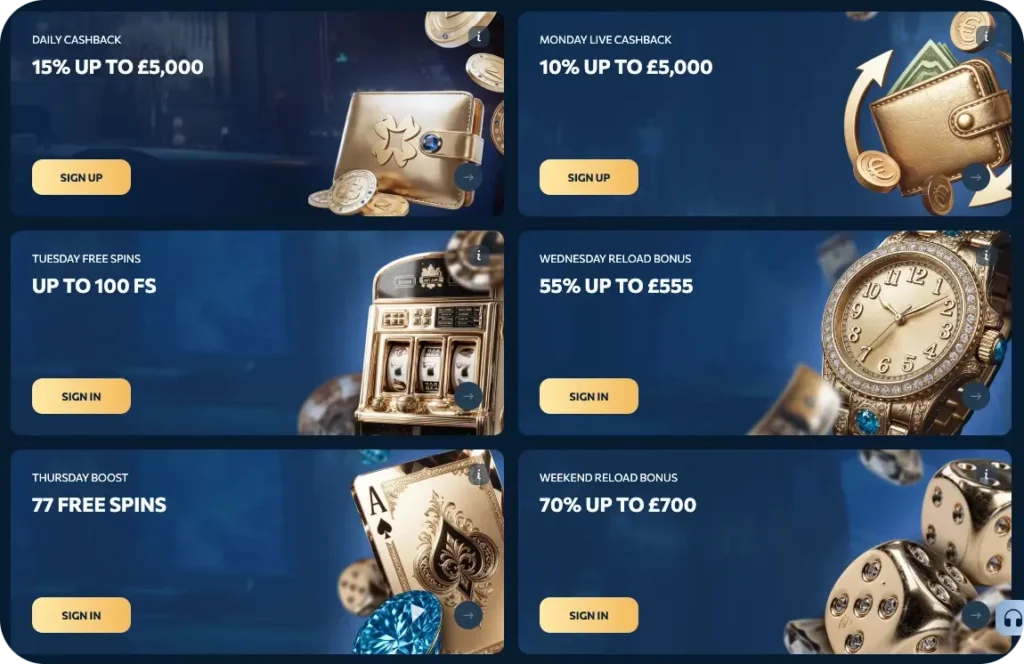 weekly bonuses without reveryplay promo code